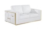 1130 Loveseat DivanItalia Top Grain Italian Leather by Gu Furniture 23