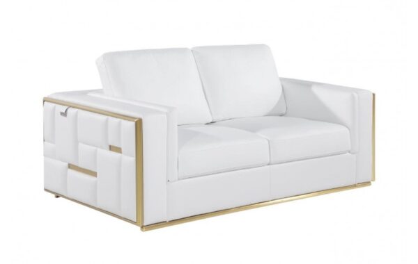 1130 Loveseat DivanItalia Top Grain Italian Leather by Gu Furniture 19