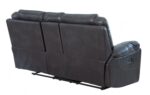 5108 Leather-Aire Manual Reclining Console Loveseat by Gu Furniture Luxury Loveseats Mobilia Cleopatra 19 5108 Leather-Aire Manual Reclining Console Loveseat by Gu Furniture 19