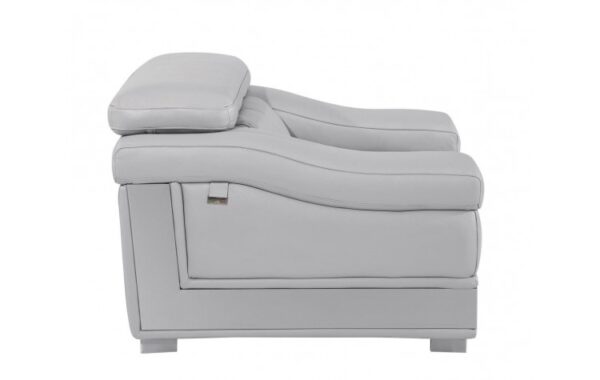 415 DivanItalia Loveseat Top Grain Italian Leather by Gu Furniture 17