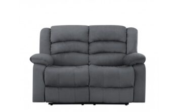 9824 Microfiber Fabric Reclining Loveseat By Gu Furniture