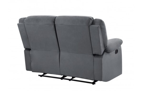 9824 Microfiber Fabric Reclining Loveseat By Gu Furniture 13