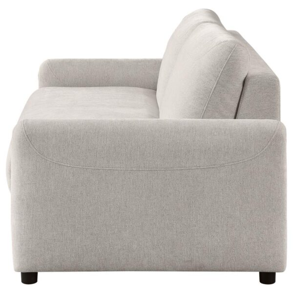 Rylie Upholstered Sofa Sleeper with Queen Mattress Beige by Coaster Furniture 9