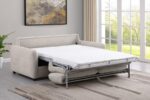 Rylie Upholstered Sofa Sleeper with Queen Mattress Beige by Coaster Furniture Luxury Living Room Furniture Mobilia Cleopatra 15 Rylie Upholstered Sofa Sleeper with Queen Mattress Beige by Coaster Furniture 15