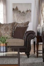 Elmbrook Traditional Faux Leather Sofa Brown by Coaster Furniture Luxury Living Room Furniture Mobilia Cleopatra 10 Elmbrook Traditional Faux Leather Sofa Brown by Coaster Furniture 10