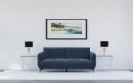 Lively Chenille Upholstered Modern Track Arm Sofa Blue by Coaster furniture Luxury Living Room Furniture Mobilia Cleopatra 13 Lively Chenille Upholstered Modern Track Arm Sofa Blue by Coaster furniture 13