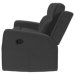 Brentwood Upholstered Motion Reclining Sofa Dark Charcoal by Coaster Furniture 18