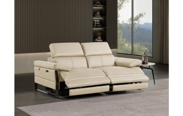 1246 DivanItalia Top Grain Italian Leather Loveseat By GU Furniture 38