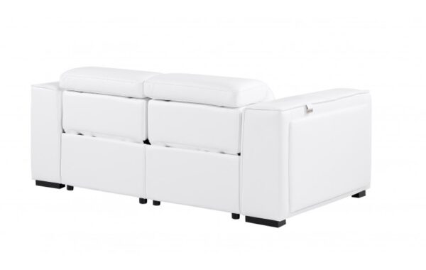 1224 DivanItalia Top Grain Italian Leather Loveseat By GU Furniture 24