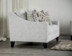 Turnham White/Black Sofa Transitional FM61112WH-SF by Furniture of America 20