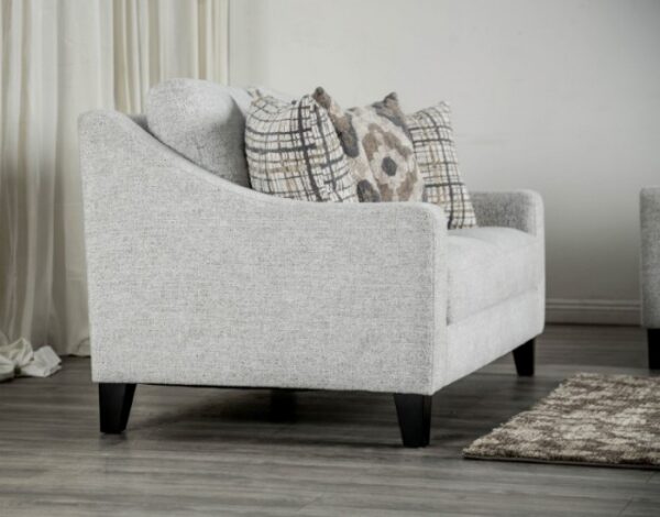 Turnham White/Black Sofa Transitional FM61112WH-SF by Furniture of America 12