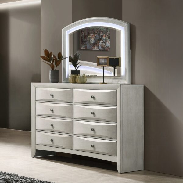 Ramondi Landis Dresser in Antique White Finish BD05285 By ACME 9