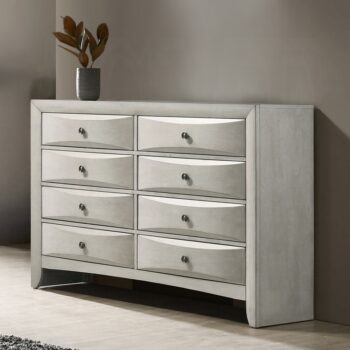 Ramondi Landis Dresser in Antique White Finish BD05285 By ACME