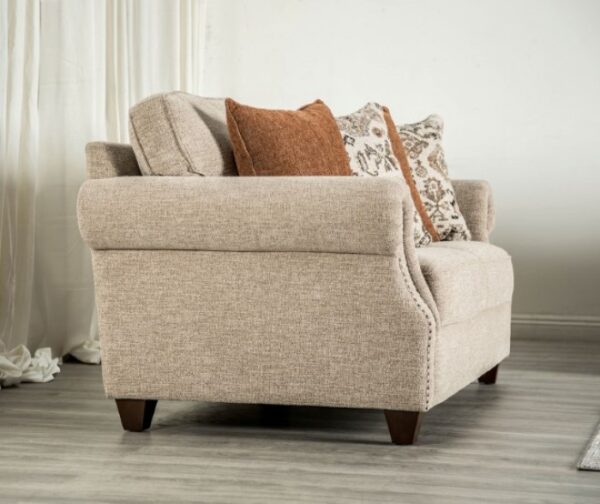 Buckhurst Transitional Taupe Sofa FM61110TP-SF by Furniture of America 12