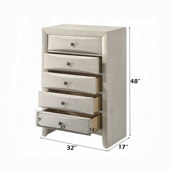 Ramondi Landis Chest in Antique White Finish BD05286 By ACME 7