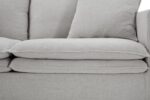 Crayford Light Gray Traditional Linen Sofa FM63010LG-SF by Furniture of America 12