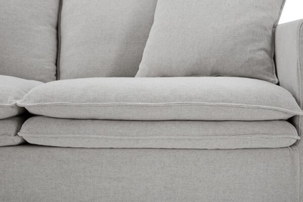 Crayford Light Gray Traditional Linen Sofa FM63010LG-SF by Furniture of America 8