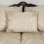 Huelva Sofa Traditional Beige and Dark Cherry SM6452-SF by Furniture of America 18
