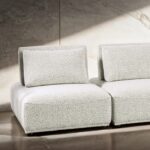 Stavanger 3-Seater Sofa in Light Gray Bouclé | FM63001LG-A by Furniture of America 7