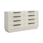 Cotiere Eight-Drawer Dresser Mid-Century Modern Elegance By Art Furniture Luxury Bedroom Dressers & Mirrors Mobilia Cleopatra 7 Cotiere Eight-Drawer Dresser Mid-Century Modern Elegance By Art Furniture 7