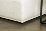 Stavanger Curved 3-Seater Sofa in White Bouclé  FM63001WH-G by Furniture of America 17