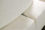 Stavanger Curved 3-Seater Sofa in White Bouclé  FM63001WH-G by Furniture of America 16