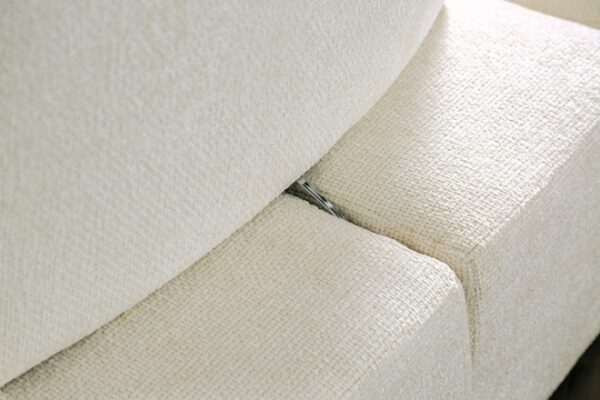 Stavanger Curved 3-Seater Sofa in White Bouclé  FM63001WH-G by Furniture of America 11