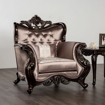 Albacete Traditional Chair  FM65006BR-CH by Furniture of America