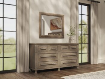 Reforma Modern Rustic Six‑Drawers Dresser By Art Furniture