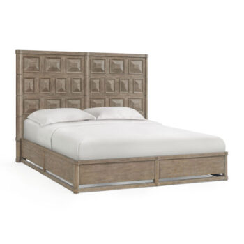 Reforma Queen Storage Bed Rustic with Built-In Drawers By Art Furniture