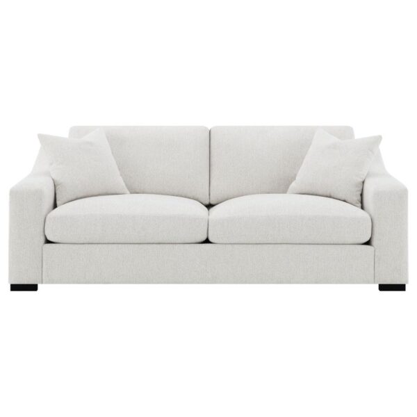 Ashlyn Fabric Upholstered Track Arm Sofa Sand by Coaster Furniture 8