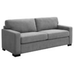 Simpson Contemporary Grey Sleeper Sofa by Coaster Furniture 20