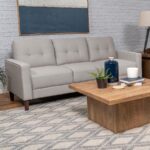 Bowen Upholstered Track Arm Tufted Sofa Beige By Coaster Furniture 13