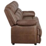 Ellington Upholstered Padded Arm Sofa Dark Brown by Coaster Furniture Luxury Living Room Furniture Mobilia Cleopatra 16 Ellington Upholstered Padded Arm Sofa Dark Brown by Coaster Furniture 16