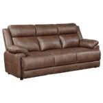 Ellington Upholstered Padded Arm Sofa Dark Brown by Coaster Furniture Luxury Living Room Furniture Mobilia Cleopatra 20 Ellington Upholstered Padded Arm Sofa Dark Brown by Coaster Furniture 20
