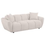 Destino Chenille Upholstered Splayed Arm Sofa Greige By Coaster Furniture Luxury Living Room Furniture Mobilia Cleopatra 11 Destino Chenille Upholstered Splayed Arm Sofa Greige By Coaster Furniture 11