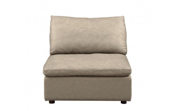 1100 Italian Leather Armless Chair By Gu Furniture 20