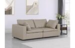 1100 DivanItalia Top Grain Italian Leather Loveseat By GU Furniture 25