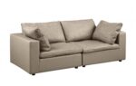 1100 DivanItalia Top Grain Italian Leather Loveseat By GU Furniture 28