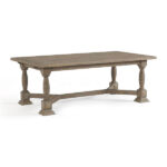 Reforma Trestle 8-Seater Oak Dining Table By Art Furniture 7