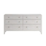 Mezzanine Dove Gray Six‑Drawer Dresser By Art Furniture Luxury Bedroom Dressers & Mirrors Mobilia Cleopatra 11 Mezzanine Dove Gray Six‑Drawer Dresser By Art Furniture 11