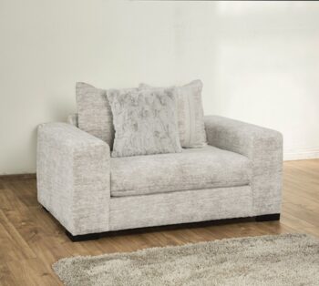 Summerset Chair and a Half in Gray Chenille | SM5199-CH by Furniture of America