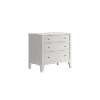 Mezzanine Dove Gray 3-Drawers Nightstand with USB Charging by Art Furniture