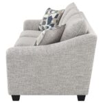 Tomkins Modern Gray Bouclé Sofa by Coaster Furniture Luxury Living Room Furniture Mobilia Cleopatra 15 Tomkins Modern Gray Bouclé Sofa by Coaster Furniture 15