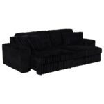 Jacana Corduroy Upholstered Dual Power Chaise Sofa Black by Coaster Furniture Luxury Living Room Furniture Mobilia Cleopatra 22 Jacana Corduroy Upholstered Dual Power Chaise Sofa Black by Coaster Furniture 22