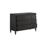 Atrium Black 3 Drawers Chest By Art Furniture Bedroom Chest of Drawers Mobilia Cleopatra 10 Atrium Black 3 Drawers Chest By Art Furniture 10