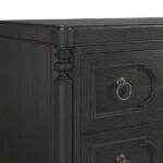 Atrium Black 3 Drawers Chest By Art Furniture Bedroom Chest of Drawers Mobilia Cleopatra 11 Atrium Black 3 Drawers Chest By Art Furniture 11
