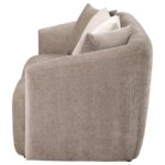 Townsend Chenille Upholstered Rolled Arm Sofa Latte by Coaster Furniture 17