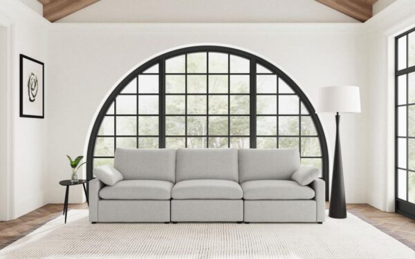 Collins Modular Power Reclining Sofa Grey by Coaster Furniture 10