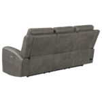 Brickston Triple Power Reclining Sofa Charcoal by Coaster Furniture Luxury Sofas Mobilia Cleopatra 23 Brickston Triple Power Reclining Sofa Charcoal by Coaster Furniture 23